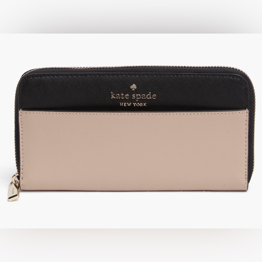 ♠️Kate Spade Black NY Staci Continental Wallet